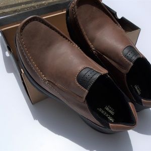 Dockers  Men's Dark Tan Dress Shoes,  Size 9